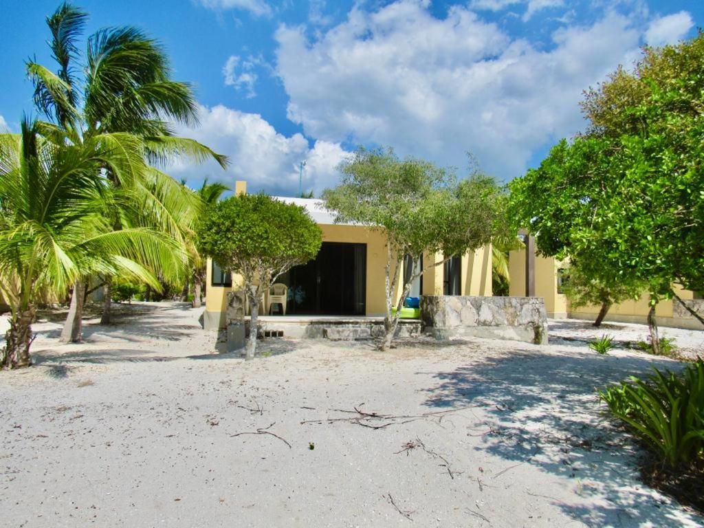 Two Bedroom Beachfront Villa Celestun Eksteriør billede